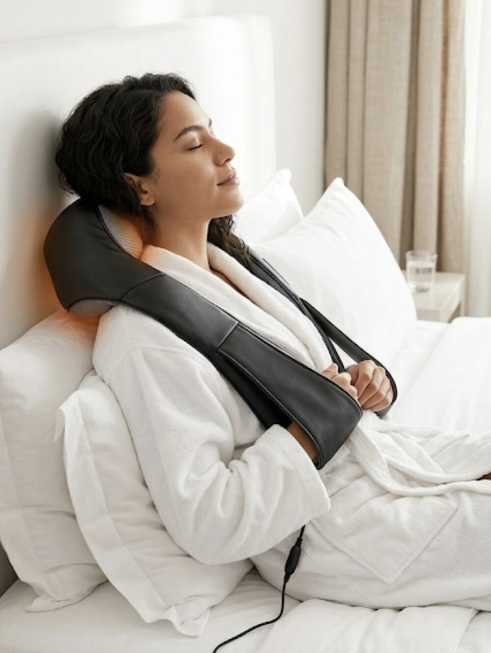Nekteck Shiatsu Neck, Back, and Shoulder Massager with Heat EUC Model: LMS-801